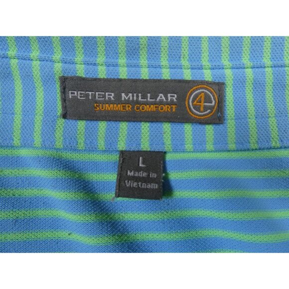 Peter Millar Men's Summer Comfort 1950 Polo Shirt Size L - Picture 5 of 7